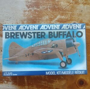Sealed Original Packaging Revell Advent Brewster Buffalo Plane Kit 1:72